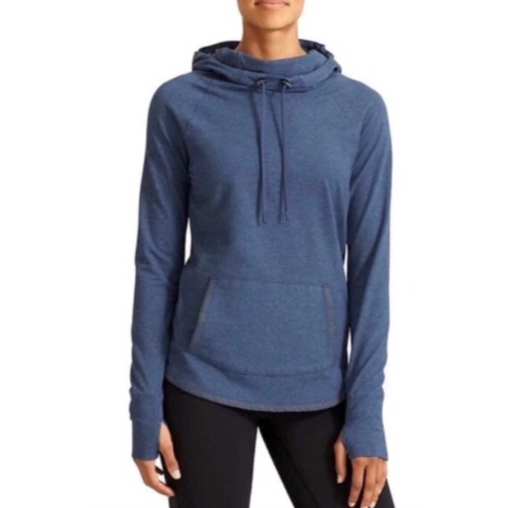 Athleta Blue Sentry Hoodie